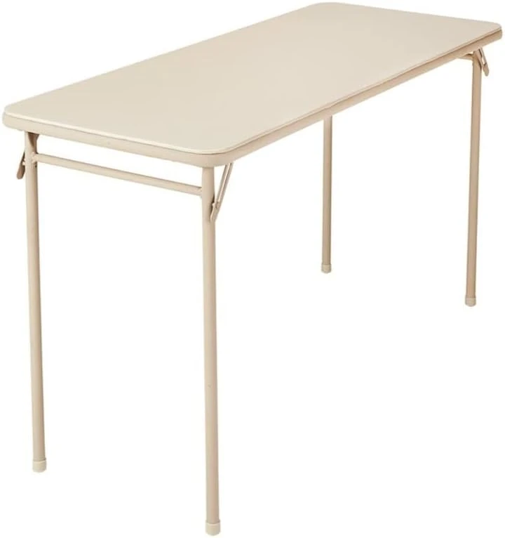Cosco Folding Serving Table, 20" X 48", Antique Linen - Image 7