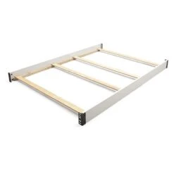 CC KITS Full-Size Conversion Kit Bed Rails For Serta Aberdeen, Adelaide, Ashland, Banbury, Barrett, Bethpage, Fairmont, Fall River, Fernwood & Mid-Century Modern Lifestyle 4-in-1 Cribs (Bianca White)