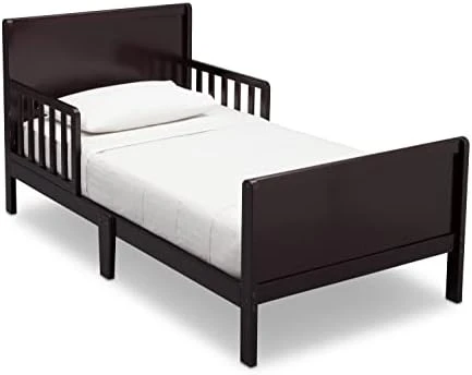 Delta Children Fancy Toddler Bed, Grey Twinkle Galaxy Dual Sided Recycled Fiber Core Crib And Toddler Mattress (Bundle) - Image 10