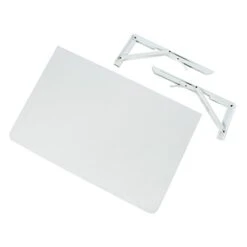 FSC Certified Wall-Mounted Folding Table For Office Home Kitchen(23.6"*15.6" (L*W)), White…