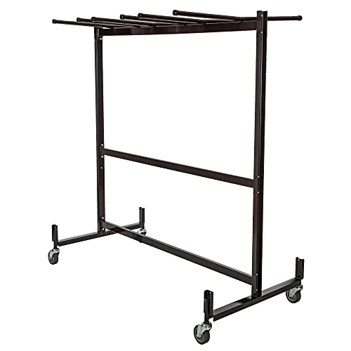 OEF Furnishings Folding Chair Dolly. Stores And Transports Chairs Measuring 15.25"-19"Width, 50 Chair Capacity - Image 10