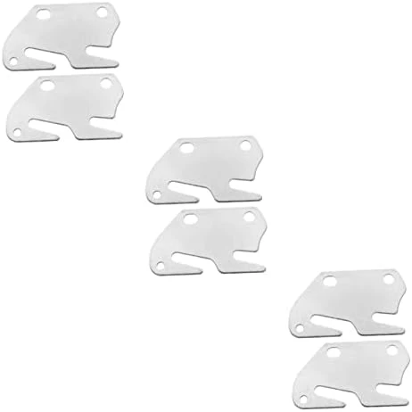 Beavorty 2pcs Furniture Connector Frame Holder Ornament Holders Metal Bed Frame Bed Frame Brackets For Headboard Wood Bed Brackets Headboard Brackets For Metal Bed Frame Bed Hook Plate Tool - Image 7