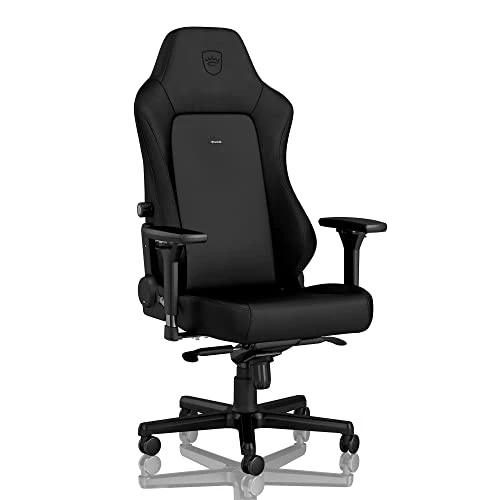 Noblechairs Hero Gaming Chair/Office Chair With Lumbar Support, PU Faux Leather, Black - Image 9