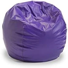 Child Bean Bag Chairs By Better American Products - Kid Sized Baseball Style Vinyl Bean Bag Chairs Perfect For Game Rooms And More {Blue} - Image 13