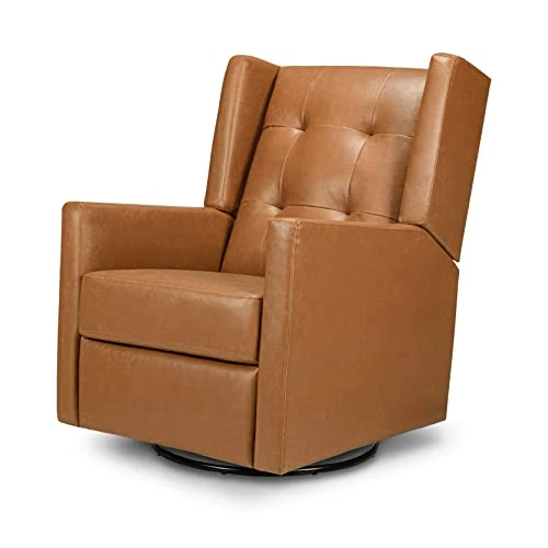 DaVinci Maddox Recliner And Swivel Glider In Natural Oat, Greenguard Gold & CertiPUR-US Certified - Image 8