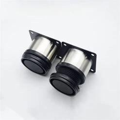 Adjustable 4Pcs/Set Stainless Steel Sofa Foot Cabinet Foot Bed Foot For Kitchen Home Hardware For Home Decoration Kaihangwang (Color : 50x60mm)