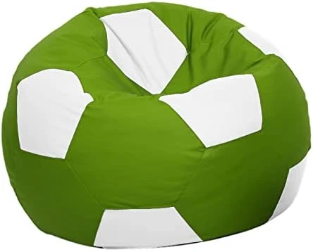 Ample Decor Leather Bean Bag Cover (No Filling), Plush Toys Storage Soft Leatherette, Water Resistant, Durable Construction Sturdy Zipper, Ideal For Teenagers, Adults β Blue - Image 14