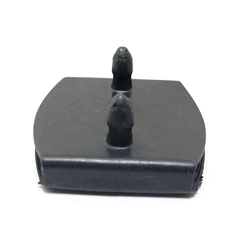 WELWIK 15pcs 2 Pins Plastic Replacement Bed Slat Holders Kits Bundles Plastic Centre Caps Or End Caps Holders, Black - Image 4