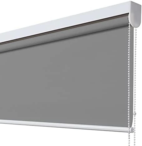 Window Blinds Roller Window Shades, Light Grey Roller Blinds For Windows, Light Filtering Flame Reterdant Waterproof Shades Transparent Sight Roller Shade - Image 9