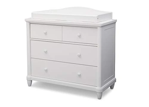 Delta Children Simmons Kids Belmont 4 Drawer Dresser With Changing Top