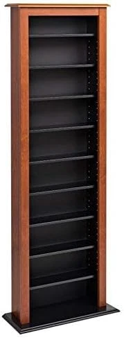 Prepac Quad Width Wall Storage Cabinet, Black - Image 10