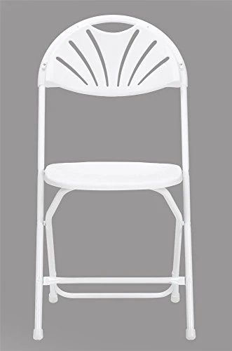 Cosco Folding Chair, 8 Pack, White - Image 2