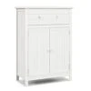 Tangkula Bathroom Floor Cabinet, Free Standing Wooden Storage Cabinet With Large Drawer And Cabinet, 2 Doors, 3 Heights Adjustable Shelf, Storage Organizer For Bathroom Living Room