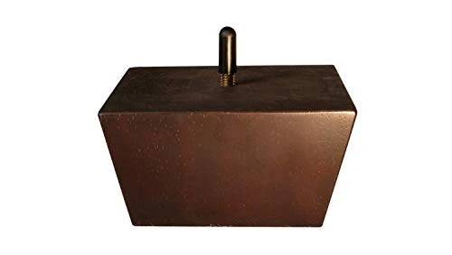 BingLTD - 2 ½” Mahogany Square Tapered Hardwood Sofa Legs - Set Of 4 (ST7616-157)…