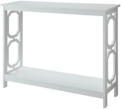 Convenience Concepts Omega Console Table, White - Image 13