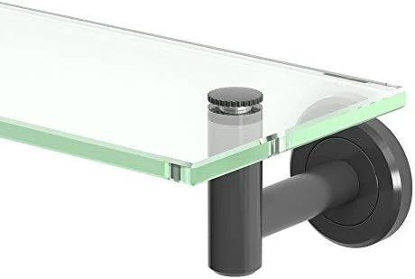 Gatco 4246 Latitude II Glass Shelf, Chrome,Medium 20 Inch - Image 9