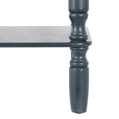 Decor Therapy Simplify Rectangular Console Table, Antique Navy - Image 2