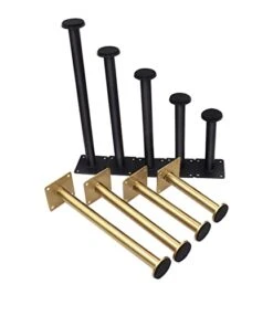 ARCIDO 4Pcs Adjustable Stainless Steel For Cabinets Tables Sofa, Bed TV Cabinet Couch Dresser Yitaowang (Color : Golden)