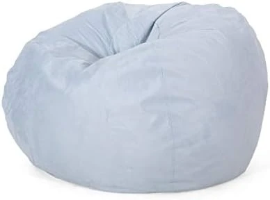 Christopher Knight Home Waldo 5 Foot Bean Bag, 5 Ft, Charcoal - Image 14