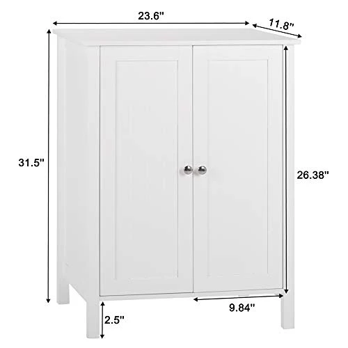 Xiaoshulin Double Doors Bathroom Cabinet Large-Capacity Waterproof And Moisture-Proof Bathroom Storage Cabinet By Candora - Image 3