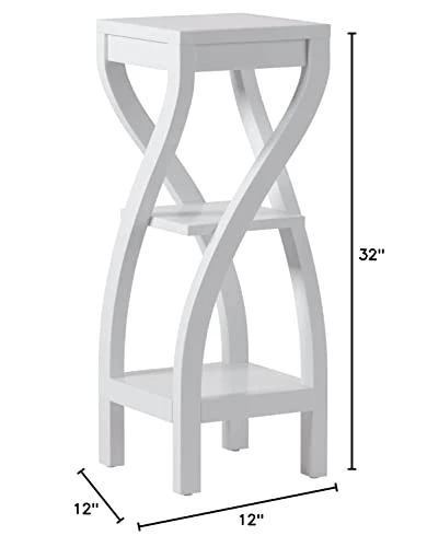 Monarch Specialties Accent Table, 32", White - Image 4