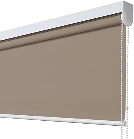 Window Blinds Roller Window Shades, Light Grey Roller Blinds For Windows, Light Filtering Flame Reterdant Waterproof Shades Transparent Sight Roller Shade - Image 8