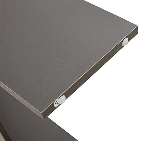 Over The Toilet Storage, 3 Tier Over Toilet Bathroom Organizer With 2 Open Shelves And 1 Cabinet, Above Toilet Storage Cabinet With 2 Doors, Bathroom Space Saver For Restroom (Gray, 24.8"x7.8"x76.8") - Image 5