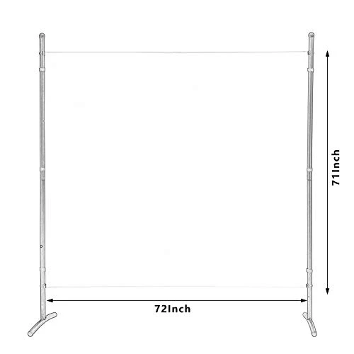 GOJOOASIS Room Dividers Partition Wall Divider Privacy Screens 1 Panel (Blue) - Image 5