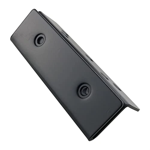 WHYHKJ 2PCS Double Hook Slot Hole Hanging Slot Bracket Bed Frame Bed Post Double Hook Slot Hardware Attachment Bracket For Wooden Bed - Image 4