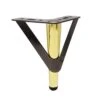 ARCIDO 4pcsfor Sofa 15/18cm Thicken Home Hardware Foot Bedside TV Cabinet Coffee Table Furniture Furniture Legss Yitaowang (Color : 4pcs-gold-15cm)