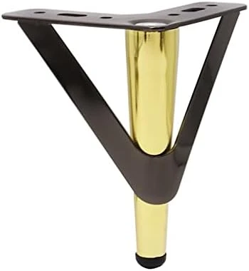 ARCIDO 4pcsfor Sofa 15/18cm Thicken Home Hardware Foot Bedside TV Cabinet Coffee Table Furniture Furniture Legss Yitaowang (Color : 4pcs-gold-15cm) - Image 7