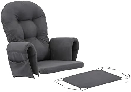 Rejoice Home Atoll Glider Rocking Chair Replacement Cushion Set - Beige One Size - Image 7