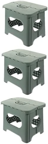 Garneck Folding Chairs Folding Foot Stool Step Stool For Kids Collapsable Stool Collapsible Footstool Garden Stool Small Folding Portable Plastic Stool Foldable Fishing Stool Kids Stool - Image 11