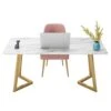 SXDS Marble Computer Desk Desk Bedroom Desktop Desk Office Home Table And Chairs