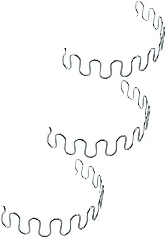 Coshar 3Pcs 16-Inch Sofa Upholstery Spring Replacement, Furniture Recliner Couch Repair Set, Screws And Clips Included - Silver - Image 9