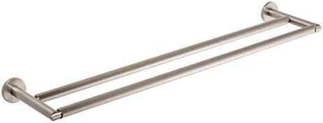 Ginger 0205/PC Sine, Polished Chrome, 8" Towel Bar - Image 3