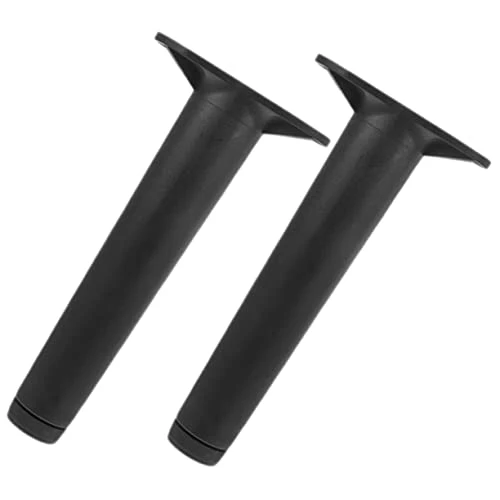 LIFKOME 10 Pcs Bed Support Frame Bed Center Support Bed Feet Furniture Replacement Legs Bed Frame Support Replacement Plastic Steel Beam Furniture Black Bed Frame Replacement Parts - Image 3