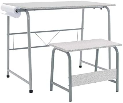 SD Studio Designs Project Center, 55125 Craft Table Play Desk With Bench, Pink - Image 5