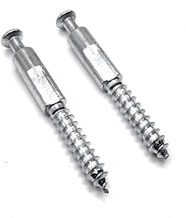 ReplacementScrews Assembly Dowel/Cam Lock Screw Compatible With IKEA Part 123491 (MALM Bed Frames) (Pack Of 8) - Image 3