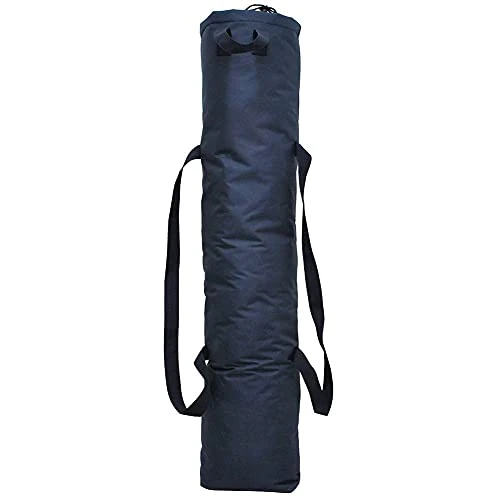 NGIL Navy Solid Color Folding Camp Chair Carry Bag With Non Adjustable Strap And Wide Drawstring Opening (Replacement Bag Only) Please Read Description For Full Details - Image 2
