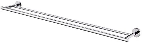 KES 23.6-Inch Double Towel Bar Bathroom Shower Dual Towel Holder Hanger SUS 304 Stainless Steel Wall Mounted Matt Black, A2001S60-BK - Image 8