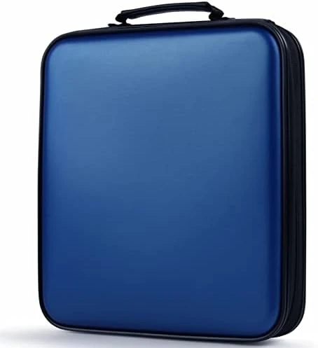 TIMCORR CD Case DVD Storage Case: 432 Capacity Hard Plastic DVD Case Holder Organizer Portable CD Wallet Binder Disc Holder Folder Blu Ray Album Sleeves For Car Home Travel | Audio Music (Black) - Image 13