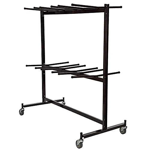 OEF Furnishings Folding Chair Dolly. Stores And Transports Chairs Measuring 15.25"-19"Width, 50 Chair Capacity - Image 7