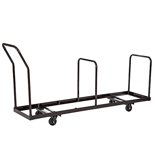 OEF Furnishings Folding Chair Dolly. Stores And Transports Chairs Measuring 15.25"-19"Width, 50 Chair Capacity - Image 11