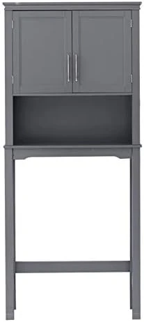 SSLine Triangle Corner Bathroom Floor Cabinet, Wooden Storage Cabinet Organizer With One Cabinet And Storage Shelf, Free Standing Side Cabinet With Wood Foot For Home,Kitchen,Office,Bedroom - Image 9