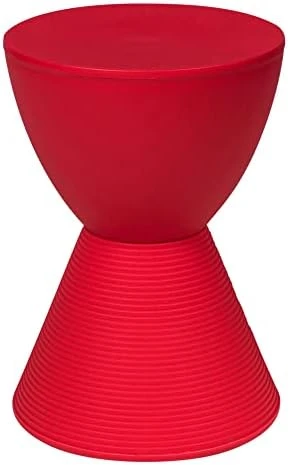 LeisureMod Modern Boyd Side Table Indoor And Outdoor Use, 16.75" H X 11.75" W X 11.75" D (Black) - Image 13