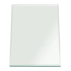 Fab Glass And Mirror Rectangle Glass Table Top, 30" X 60", Clear
