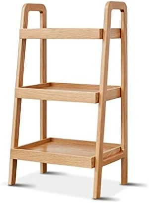 Fancyarn Prague End Table - Round End Table With 3 Legs, 100% Natural Solid Wood Side Table For Living Room, Eco-Friendly Painted Small End Table For Bed Room Kid's Room Sofa Patio, Simple Assembly - Image 10