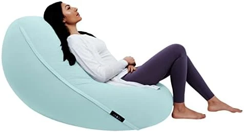 Moon Pod Adult Beanbag Chair, Gray – The Zero-Gravity Bean Bag Chair For Stress, Comfort, And All Day Deep Relaxation – Ultra Soft And Ergonomic Support For Back And Neck – For The Whole Family - Image 6