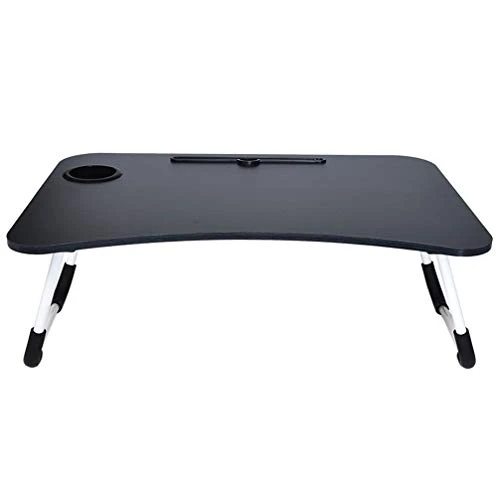 HQLCX Foldable Portable Laptop Stand Bed Lazy Laptop Table Small Desk Breakfast Tray Furniture Computer Desk Folding Lazy Laptop Desk - Image 4